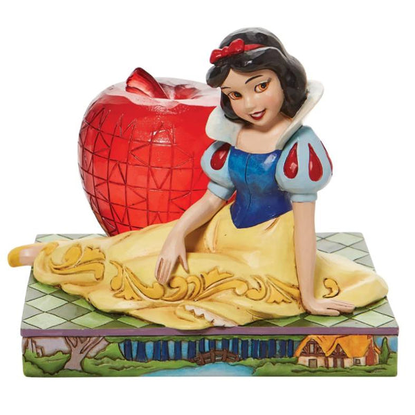 figurine-disney-traditions-blanche-neige-snow-white-apple-pomme