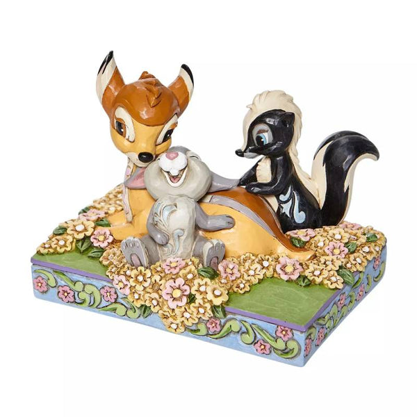 Figurine Disney Traditions - Bambi et ses amis